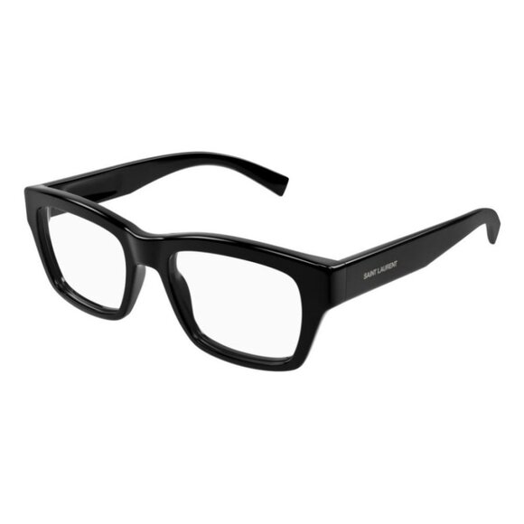 NWT SAINT LAURENT UNISEX BLACK EYEGLASSES - Picture 1 of 3
